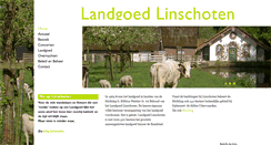 Desktop Screenshot of landgoedlinschoten.nl